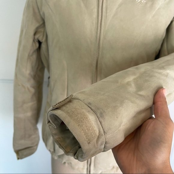 BURTON Suede Ski/Snow Winter Jacket Down Filled S - Picture 4 of 11